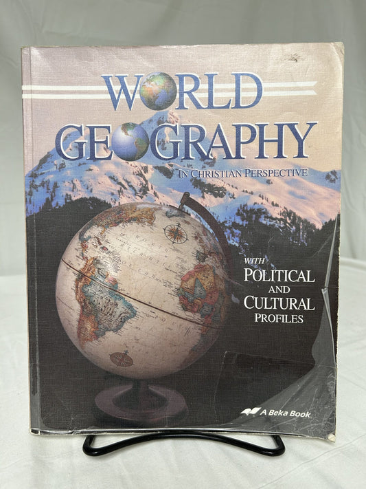 Abeka World Geography Set of 3