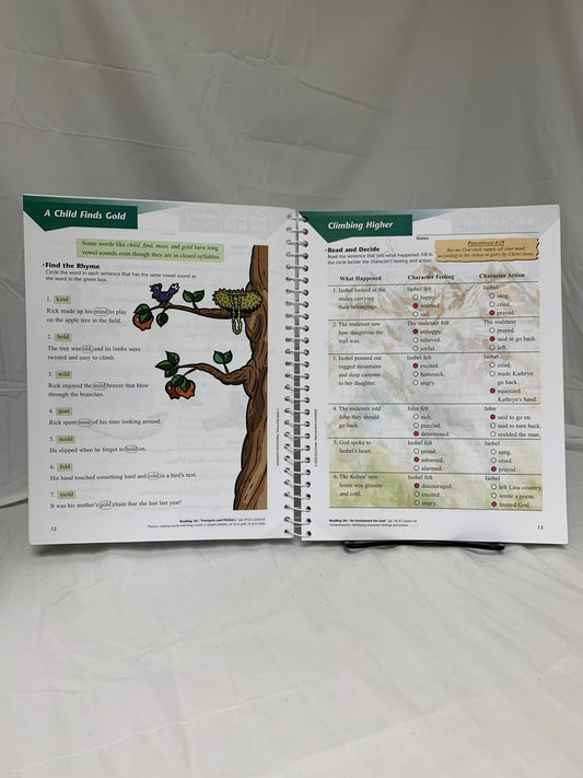 BJU Reading 3 (2nd Ed.) Worktext Answer Key