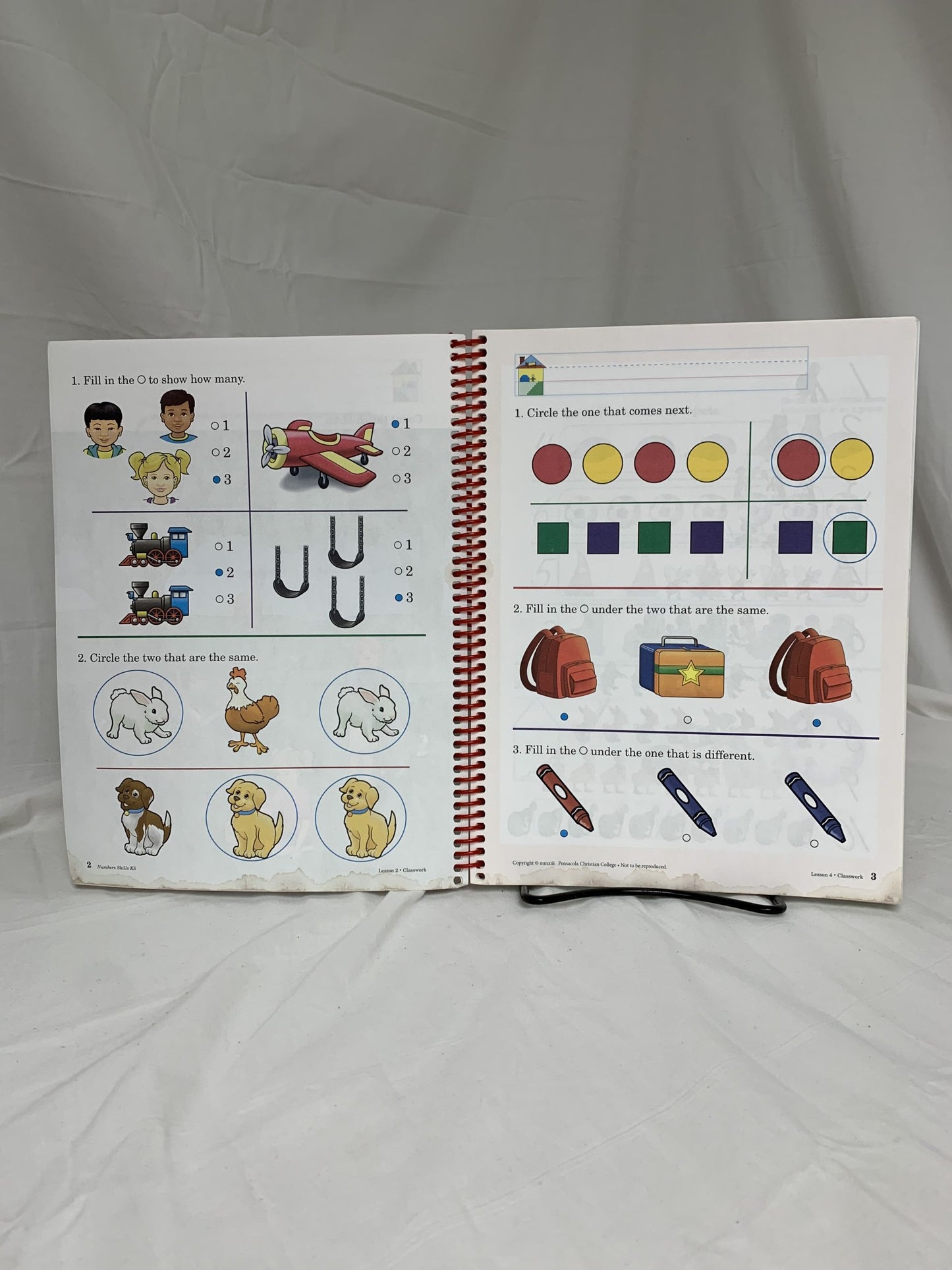 Abeka Numbers Skills K5 Arithmetic (2nd Ed.) Teacher Key