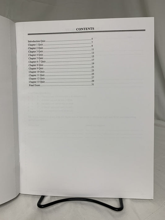 Traditional Logic I (2nd Ed.) Quizzes & Tests