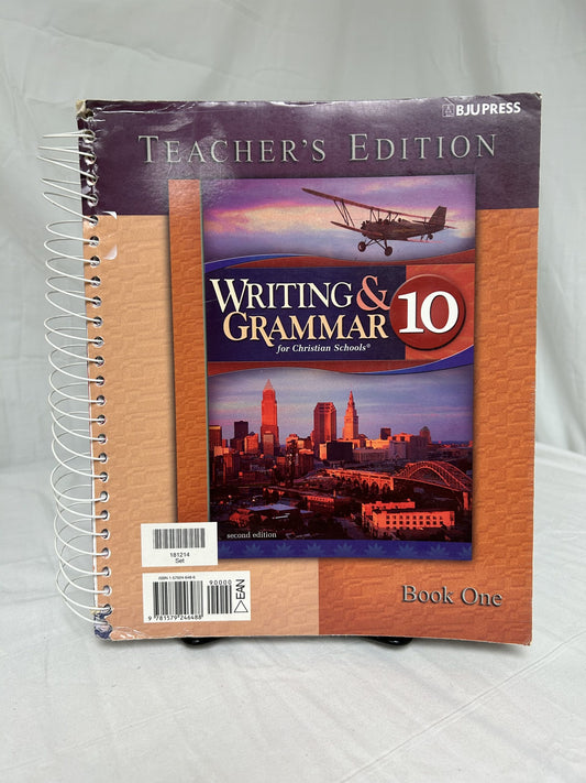 BJU Writing & Grammar 10 (2nd Ed.) Set of 2