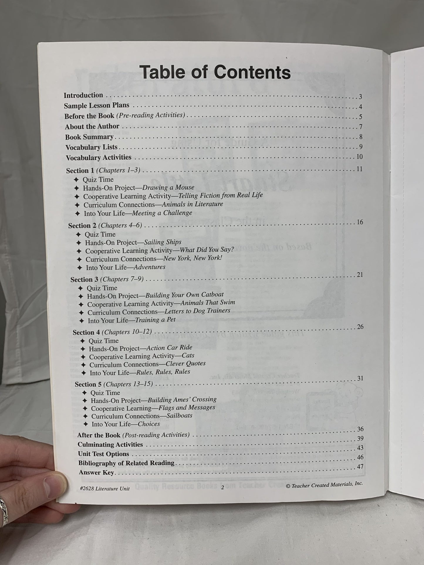 A Guide for Using Stuart Little in the Classroom