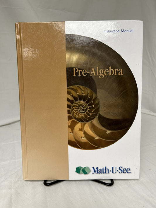 Math-U-See Pre-Algebra Instruction Pack
