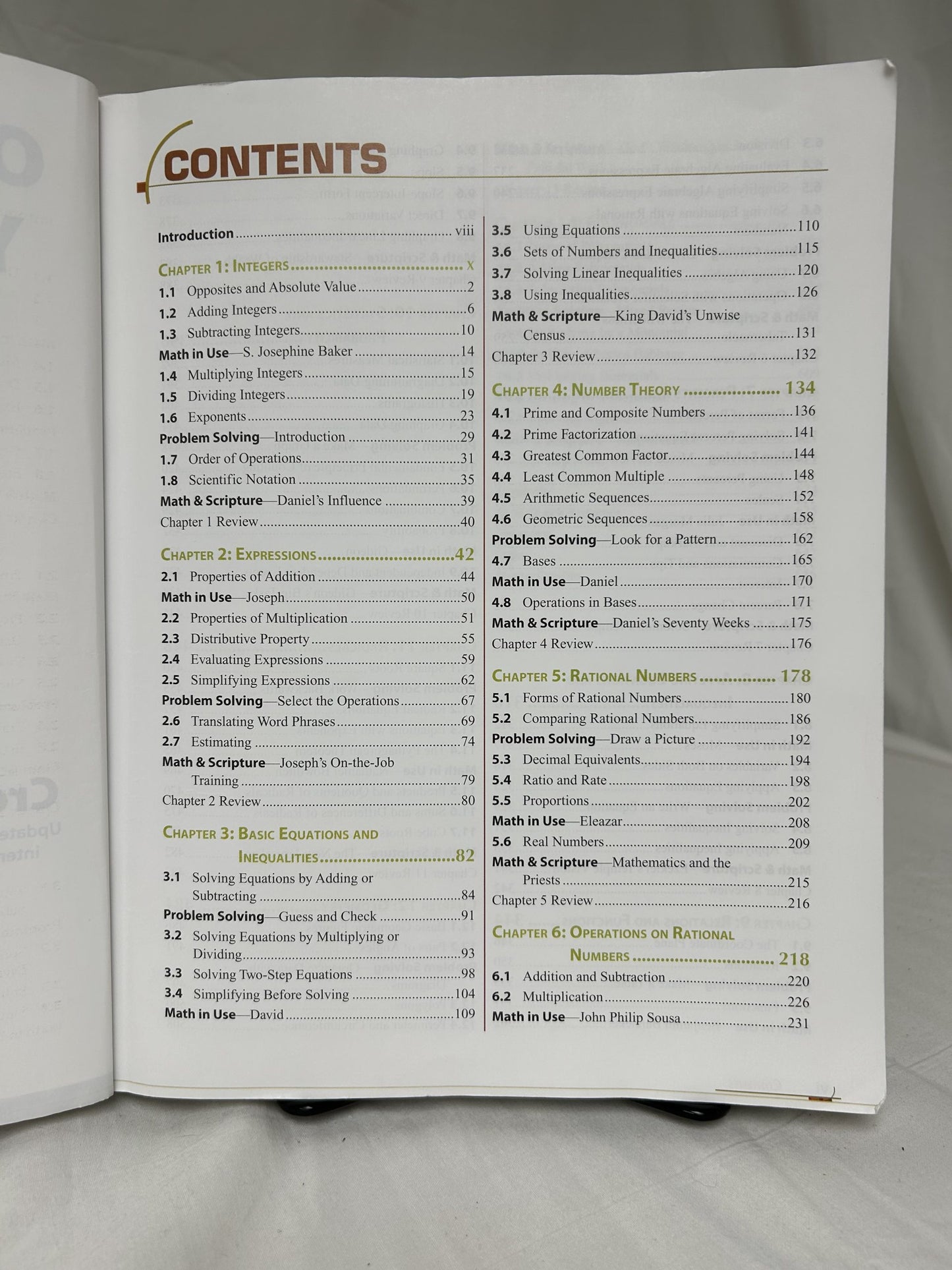 BJU Pre-Algebra (2nd Ed.) Textbook (writing)