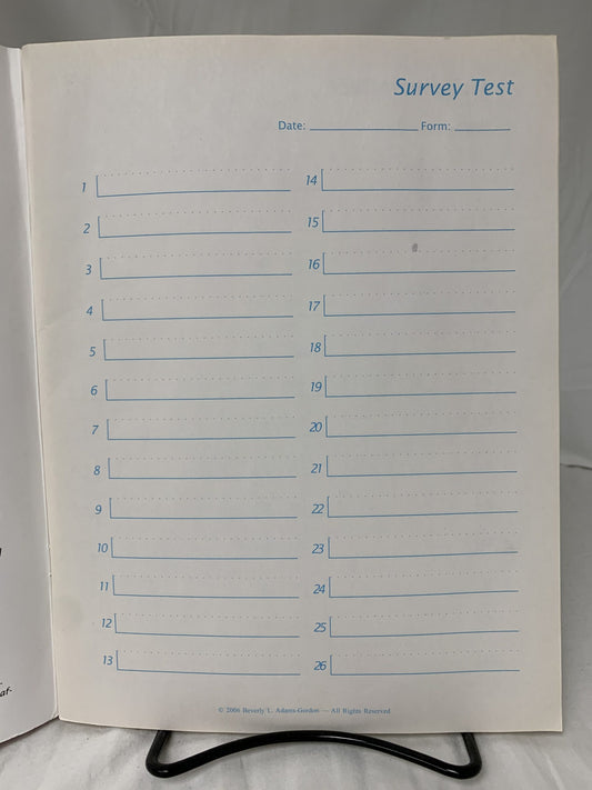 Spelling Power Red Student Record Book