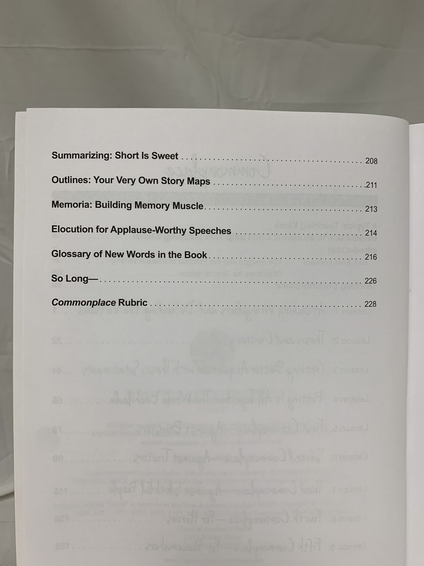 Writing & Rhetoric Book 6: Commonplace Teacher's Edition