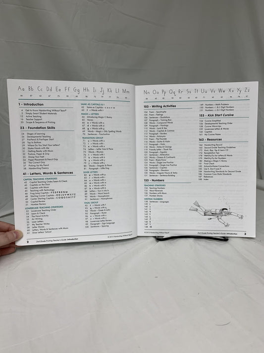 Handwriting Without Tears 2nd Grade Printing Teacher's Guide