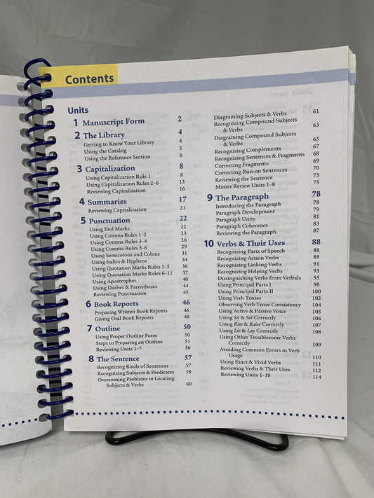 Abeka Grammar & Composition II (5th Ed.) Teacher Key