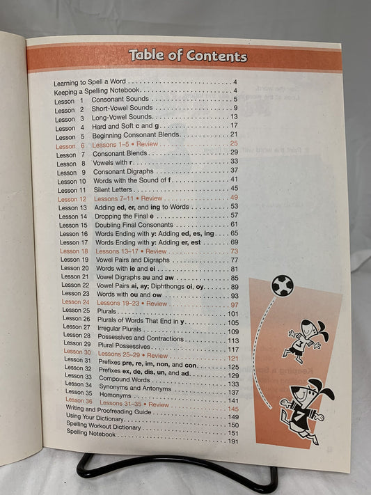 Spelling Workout Level D Student Edition