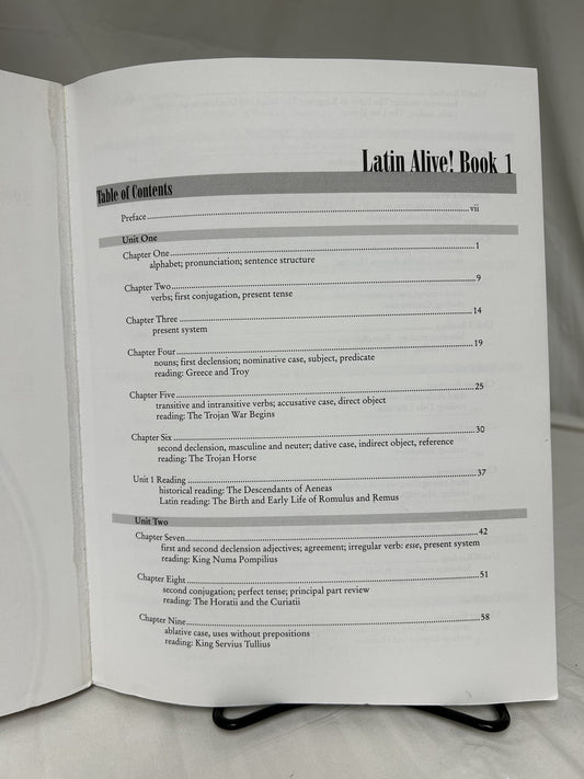 Latin Alive! Book 1