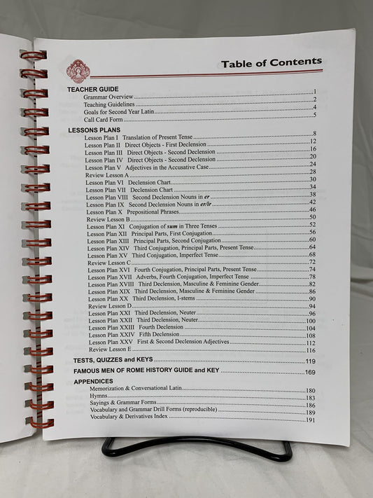 Latina Christiana II (3rd Ed.) Teacher Manual