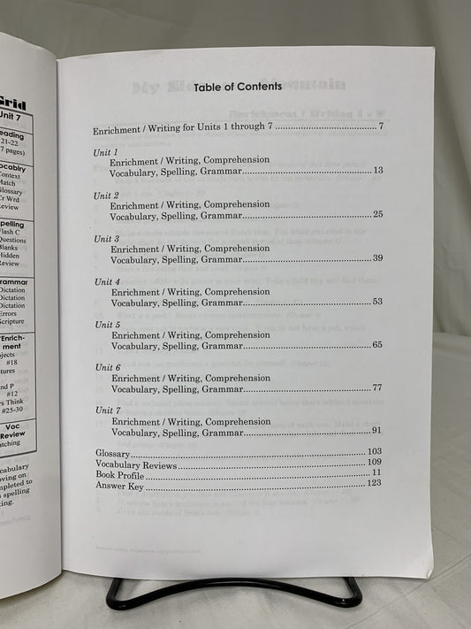 My Side of the Mountain Study Guide