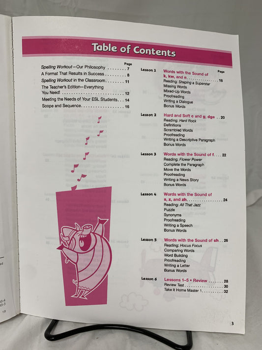 Spelling Workout Level F Teacher's Edition