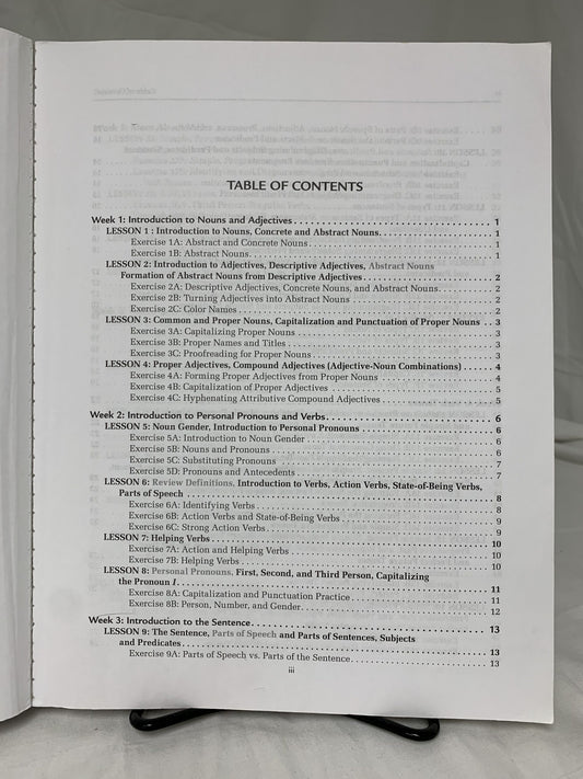 Grammar for the Well-Trained Mind: Key to Purple Workbook