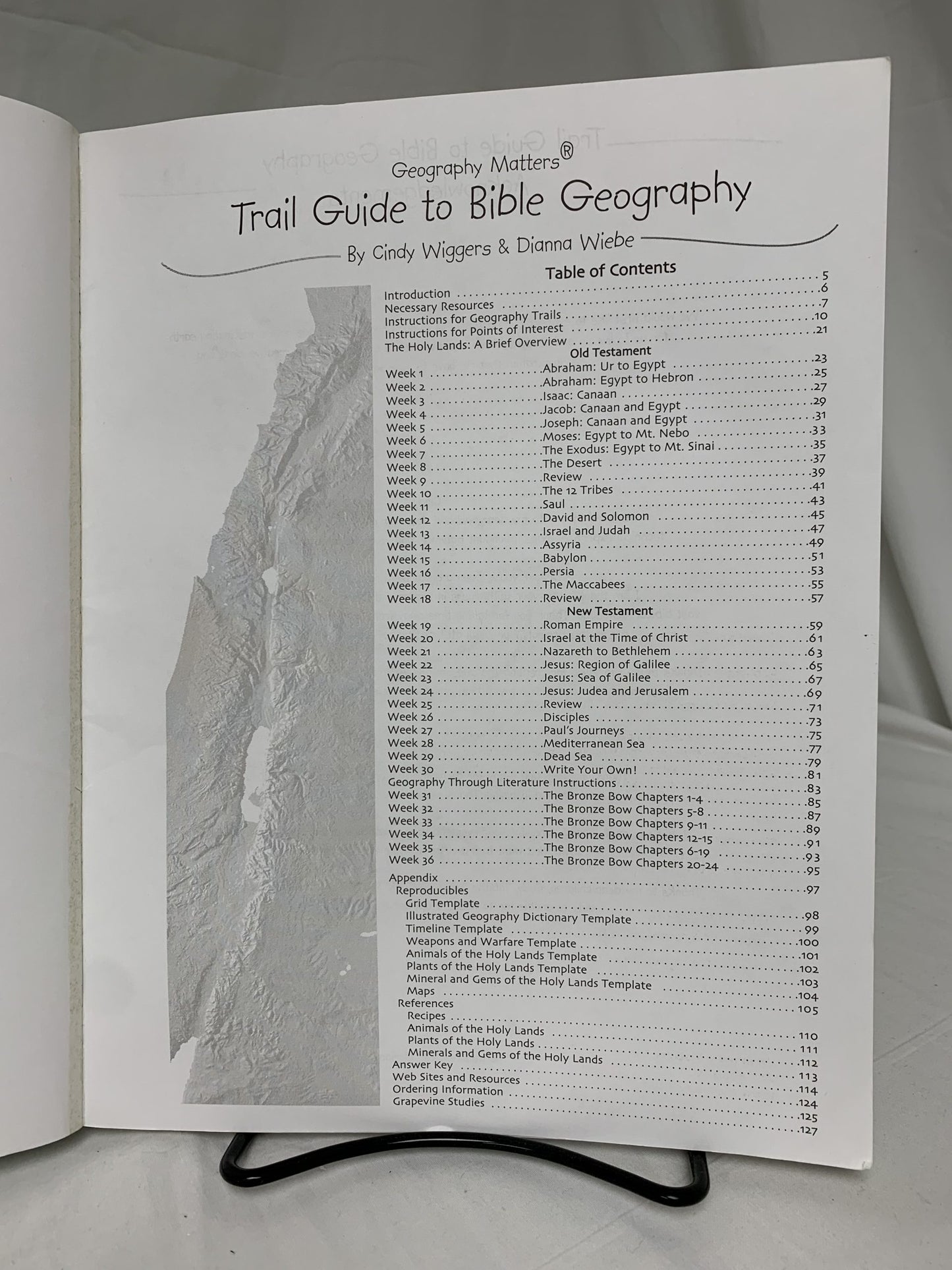 Trail Guide to Bible Geography Teacher's Manual