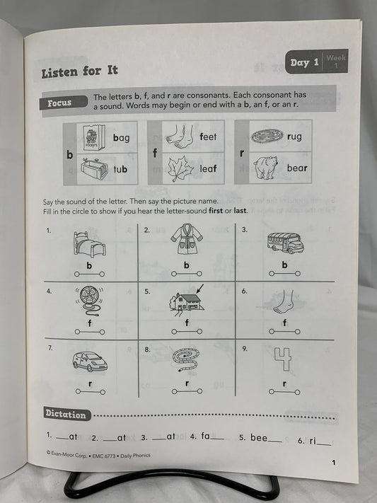 Daily Phonics, Grade 3 - Student Practice Book