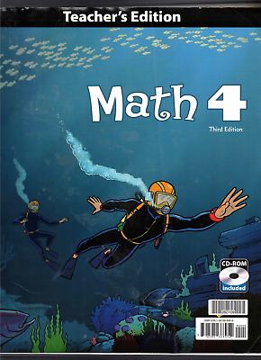 Math 4 Teacher's Edition with CD (3rd ed.)