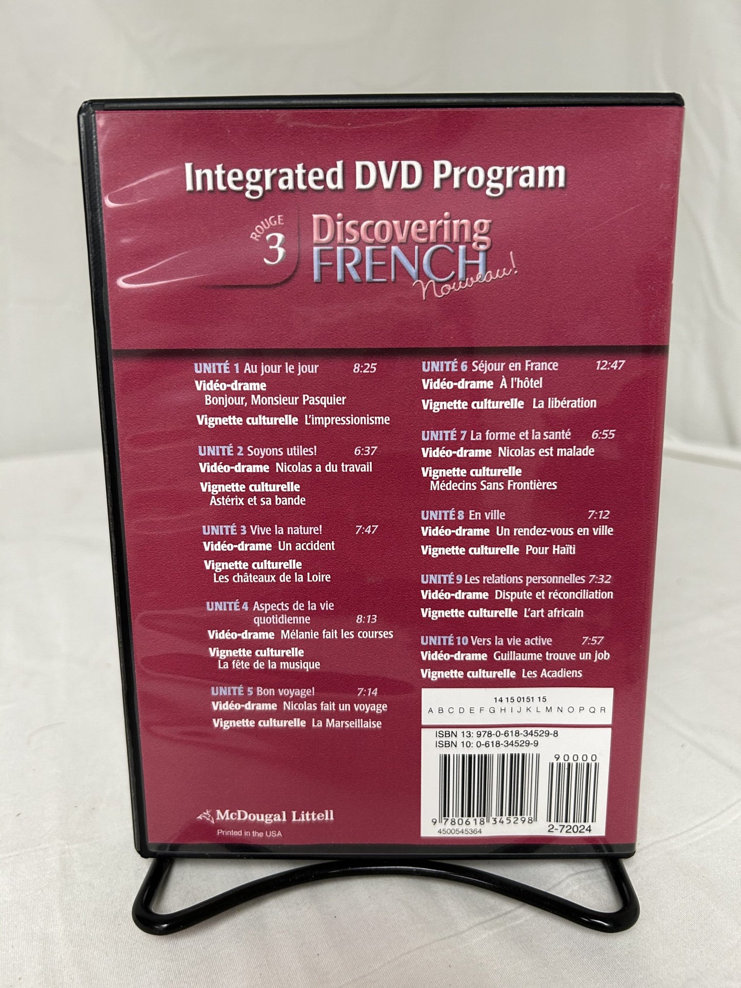Discovering French Nouveau! Rouge 3 Set of 5
