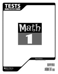 Math 1 Tests (3rd ed.)