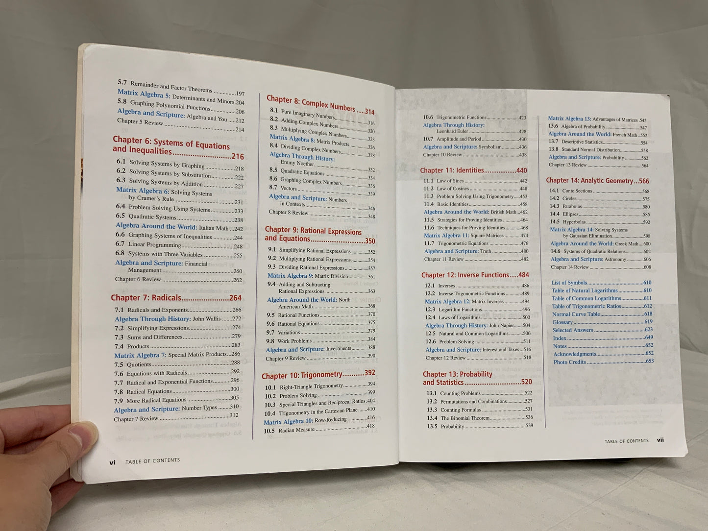 BJU Algebra 2 (2nd Ed.) Textbook