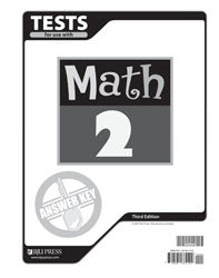Math 2 Tests Answer Key (3rd ed.)