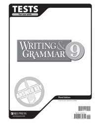 Writing & Grammar 9 Tests Answer Key (3rd ed.)