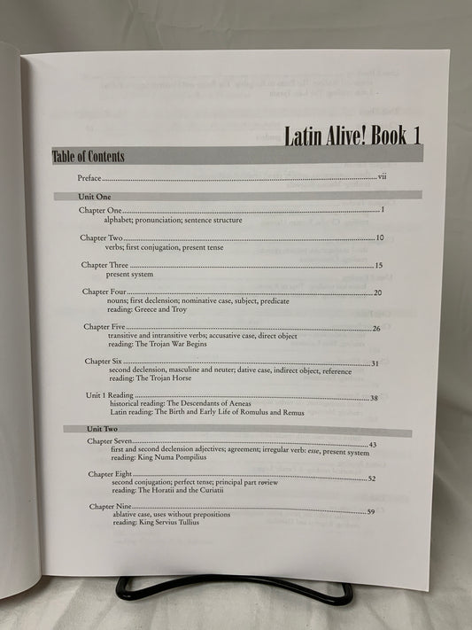 Latin Alive! Book 1 Student Edition