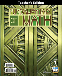 Fundamentals of Math Teacher's Edition with CD (2nd ed., 2 vols.)