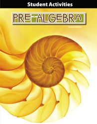 Pre-Algebra Student Activities Manual (2nd ed.)