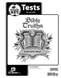 Bible Truths 2 Tests Answer Key (4th ed.)