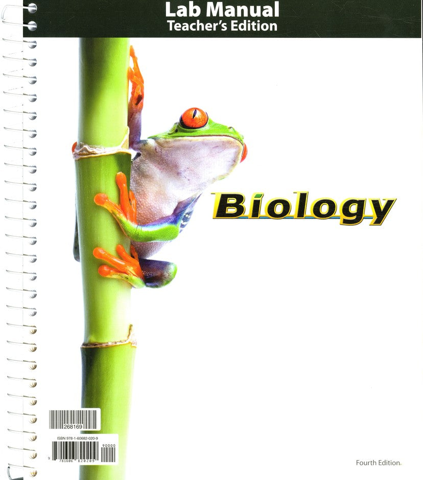 Biology Lab Manual Teacher's Edition (4th ed.)
