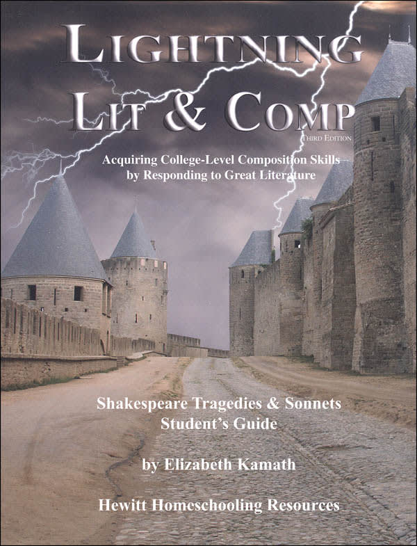 Lightning Lit – Shakespeare Tragedies & Sonnets Student Guide (3rd Ed.)