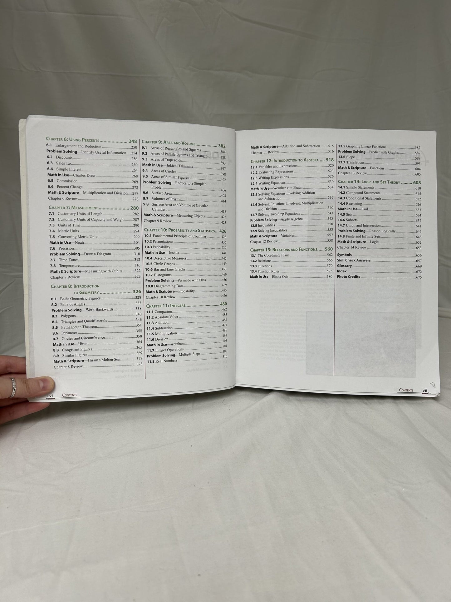 BJU Fundamentals of Math (2nd Ed.) Textbook (writing)