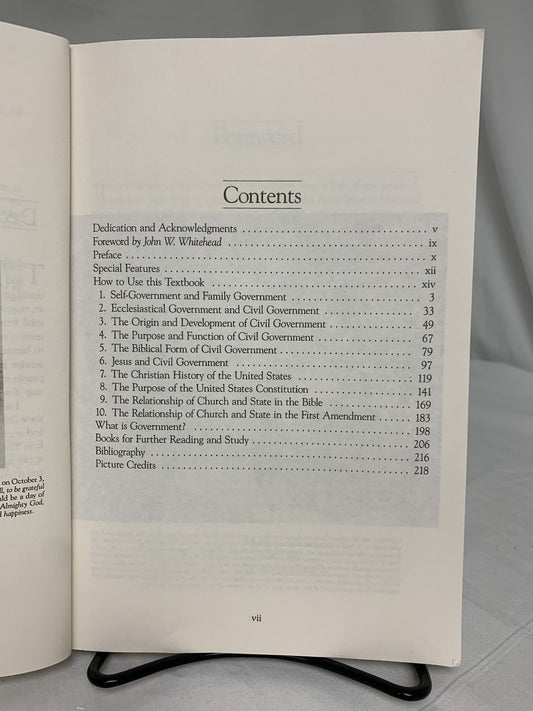 God and Government Volume 1