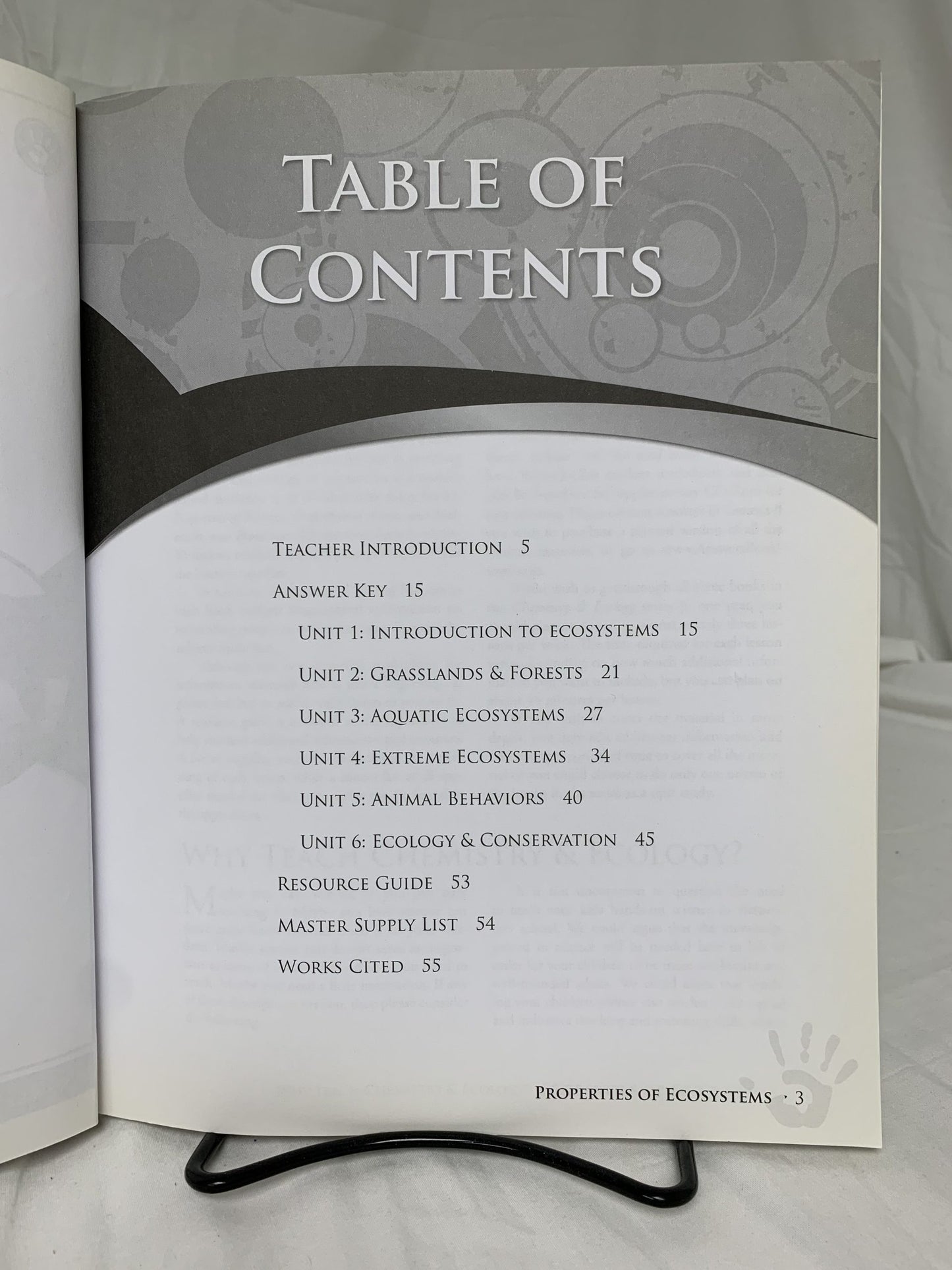 God's Design for Chemistry & Ecology: Properties of Ecosystems - Set of 2
