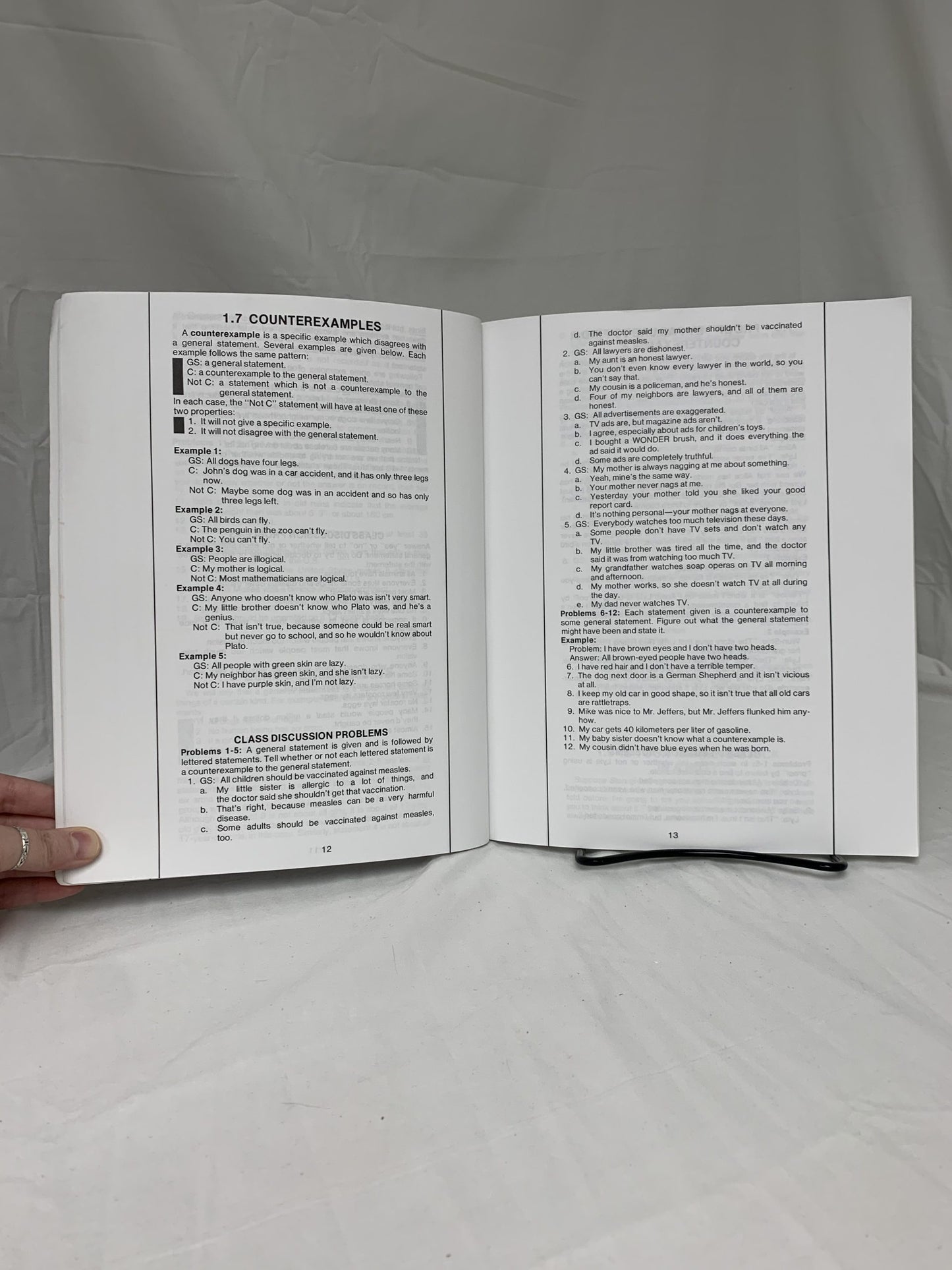 Critical Thinking Book One