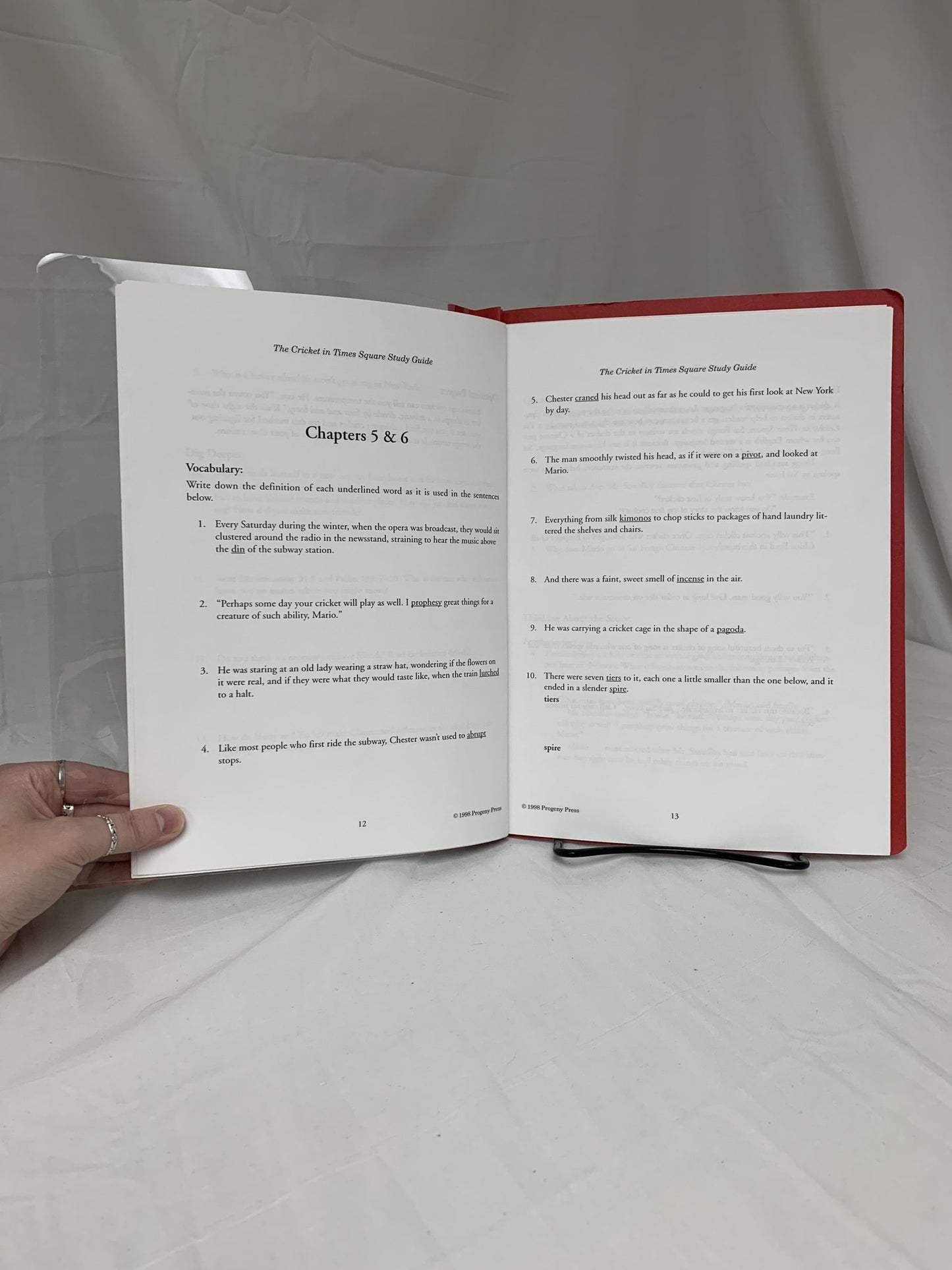 The Cricket in Times Square Study Guide