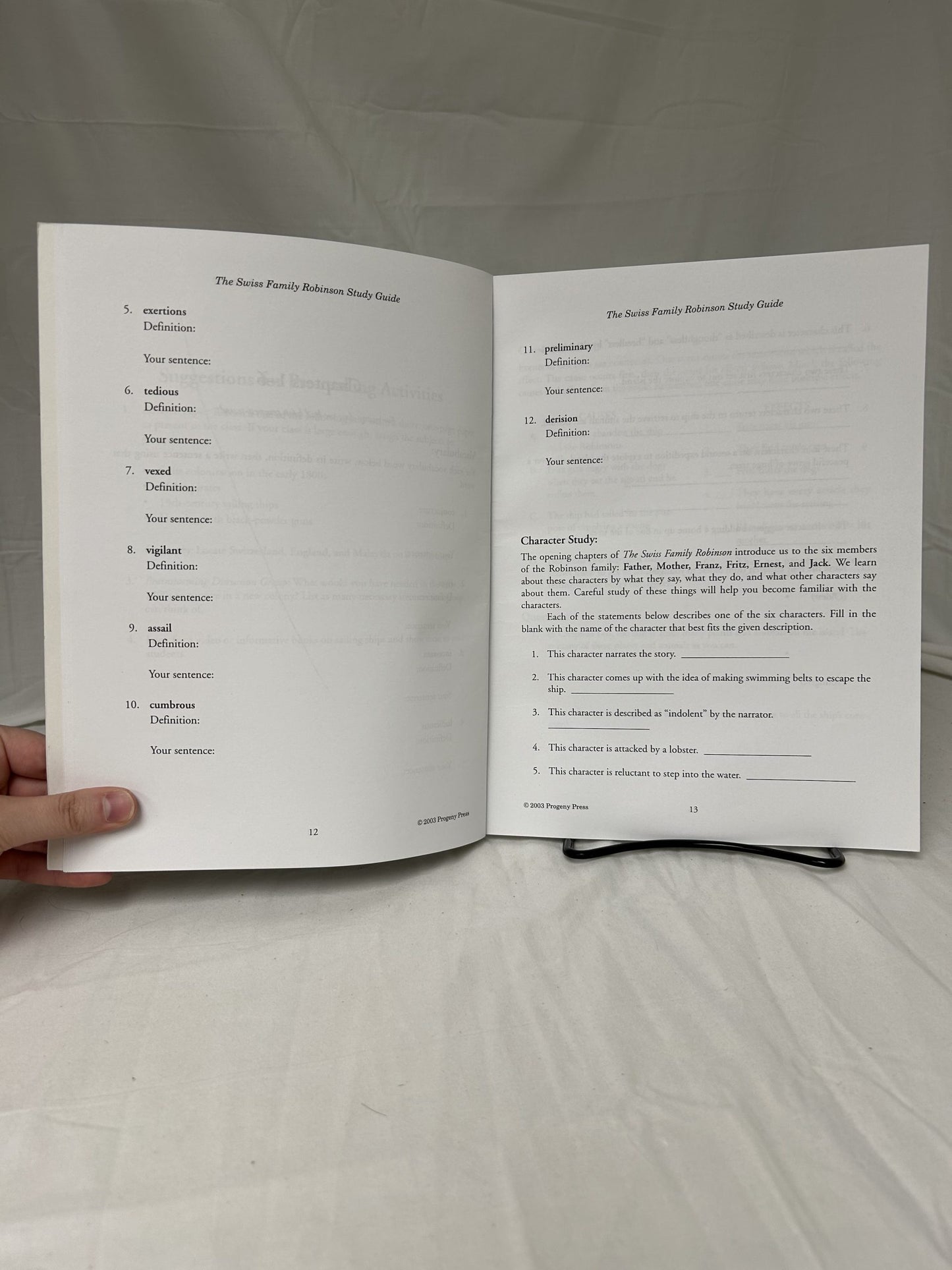 The Swiss Family Robinson Study Guide