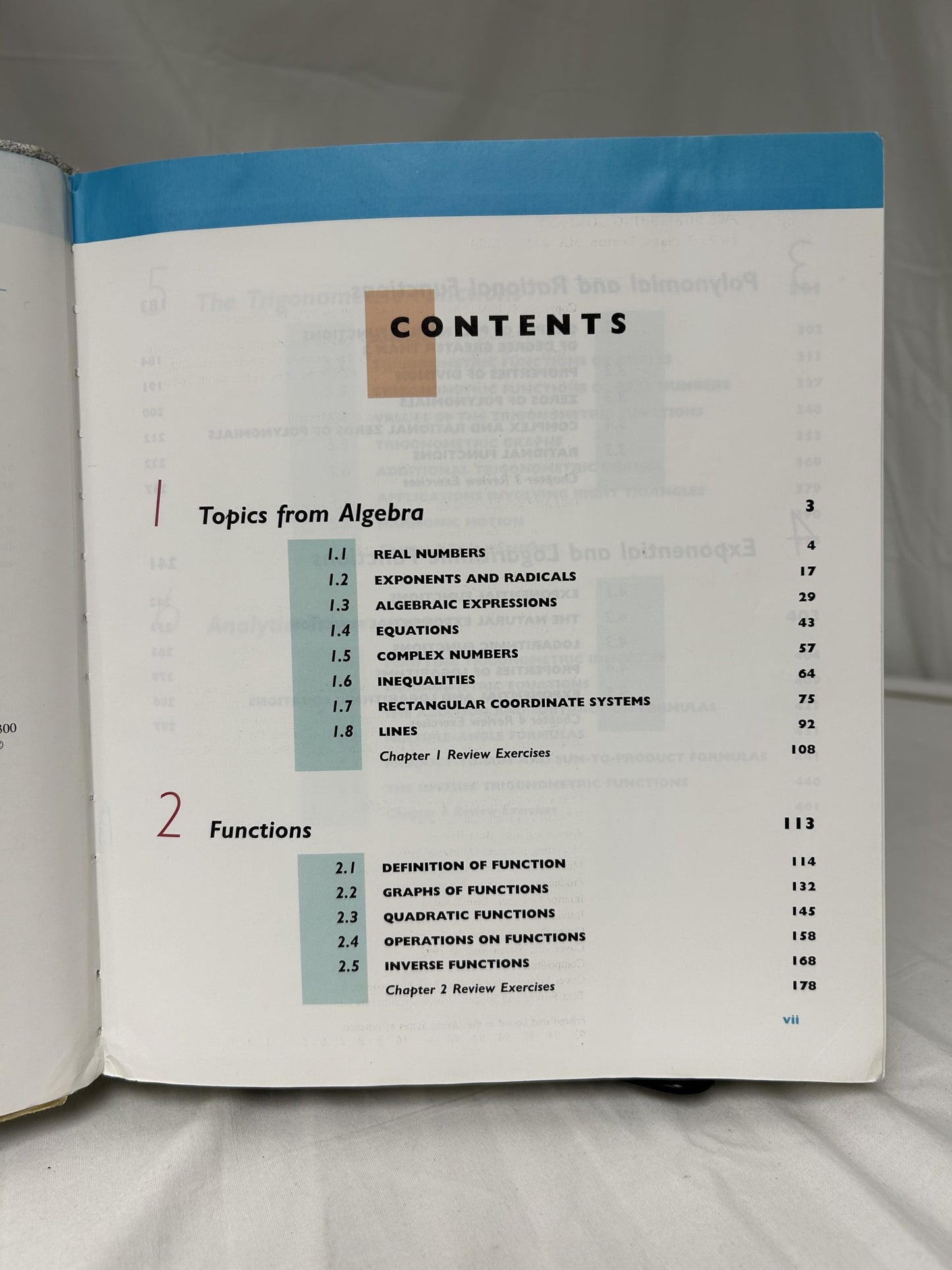 Precalculus: Functions and Groups (7th Ed.) Set of 2