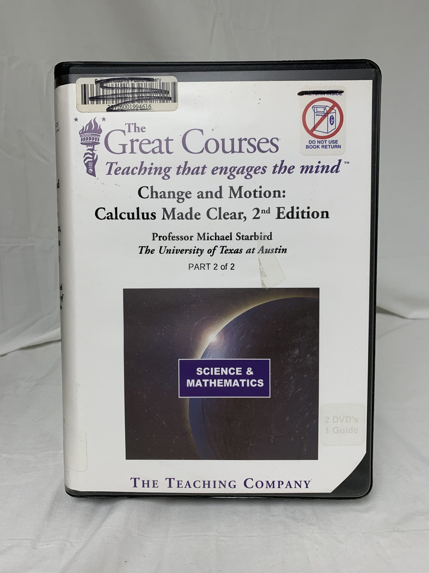 The Great Courses Change and Motion: Calculus Made Clear (2nd Ed.) Set