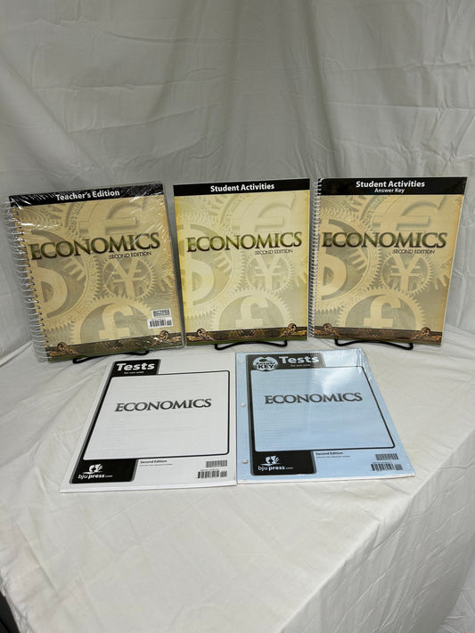 BJU Economics (2nd Ed.) Set of 5
