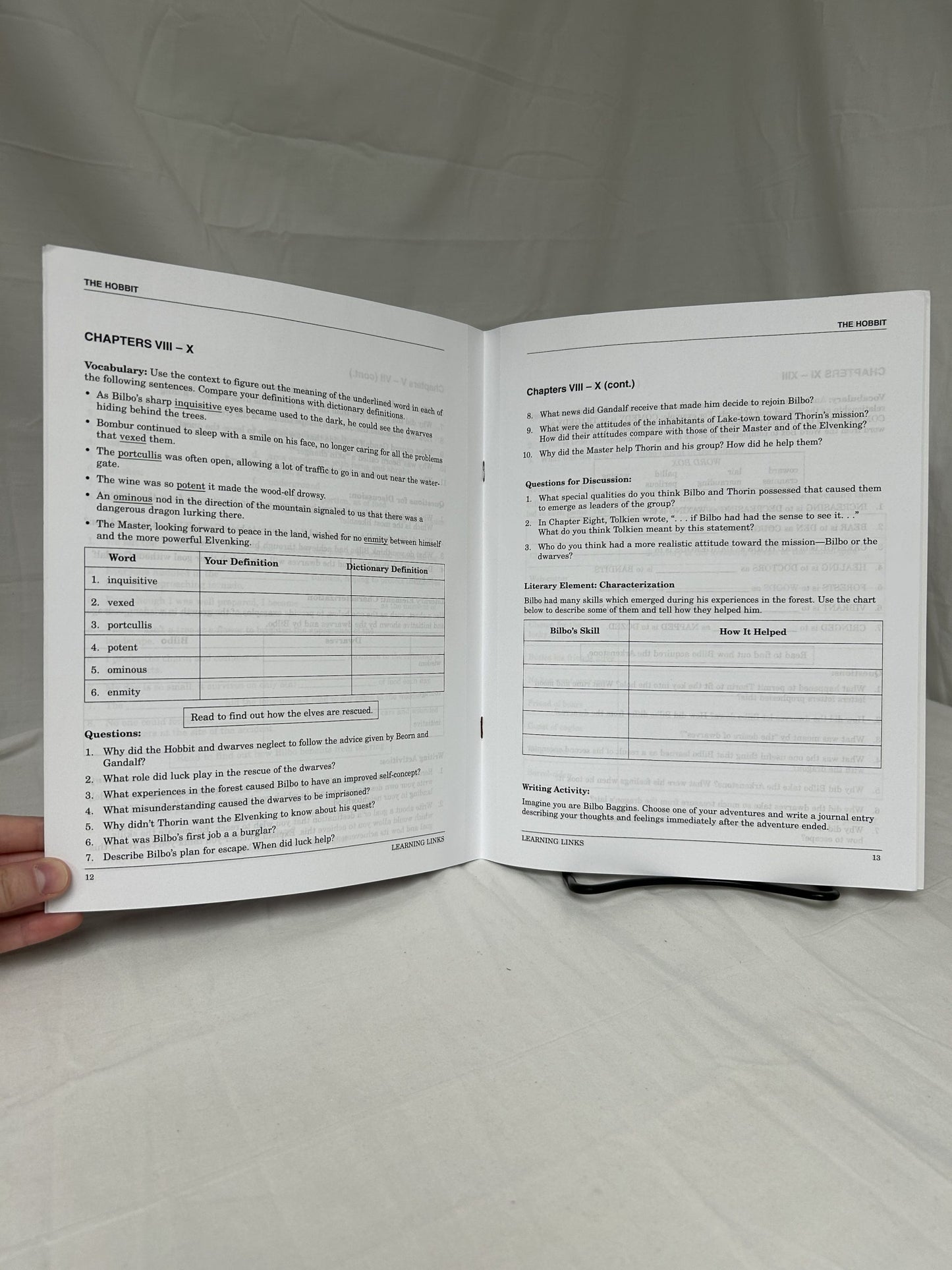 The Hobbit Novel-Ties Study Guide