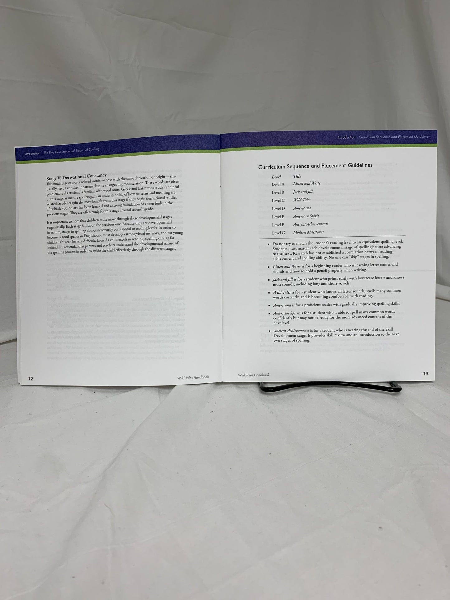 Spelling You See C Wild Tales Instructor's Handbook