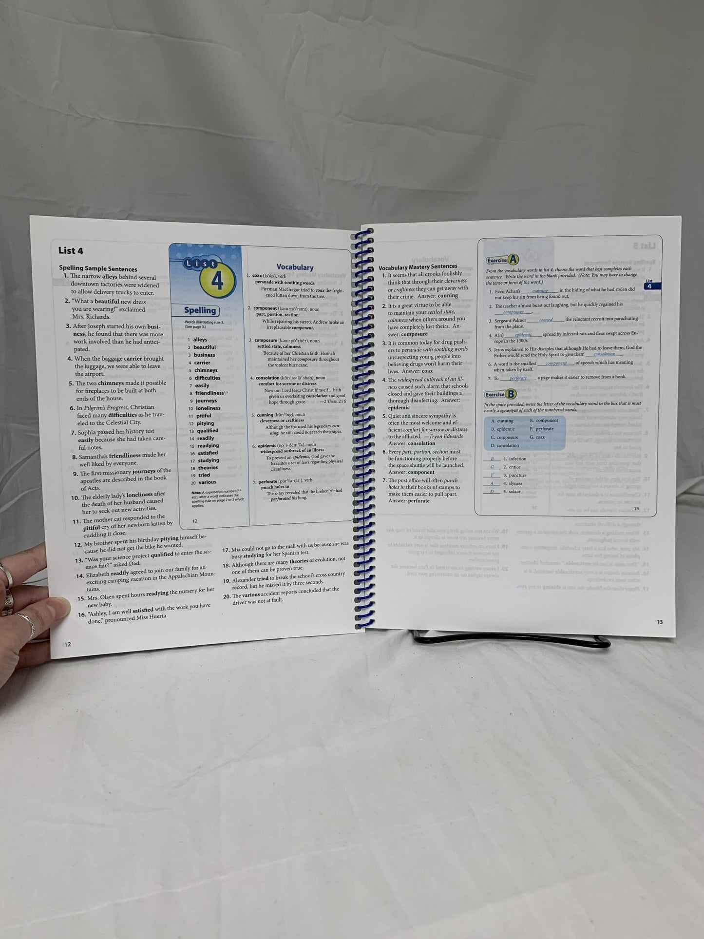 Abeka Vocabulary Spelling Poetry I (5th Ed.) Teacher Key