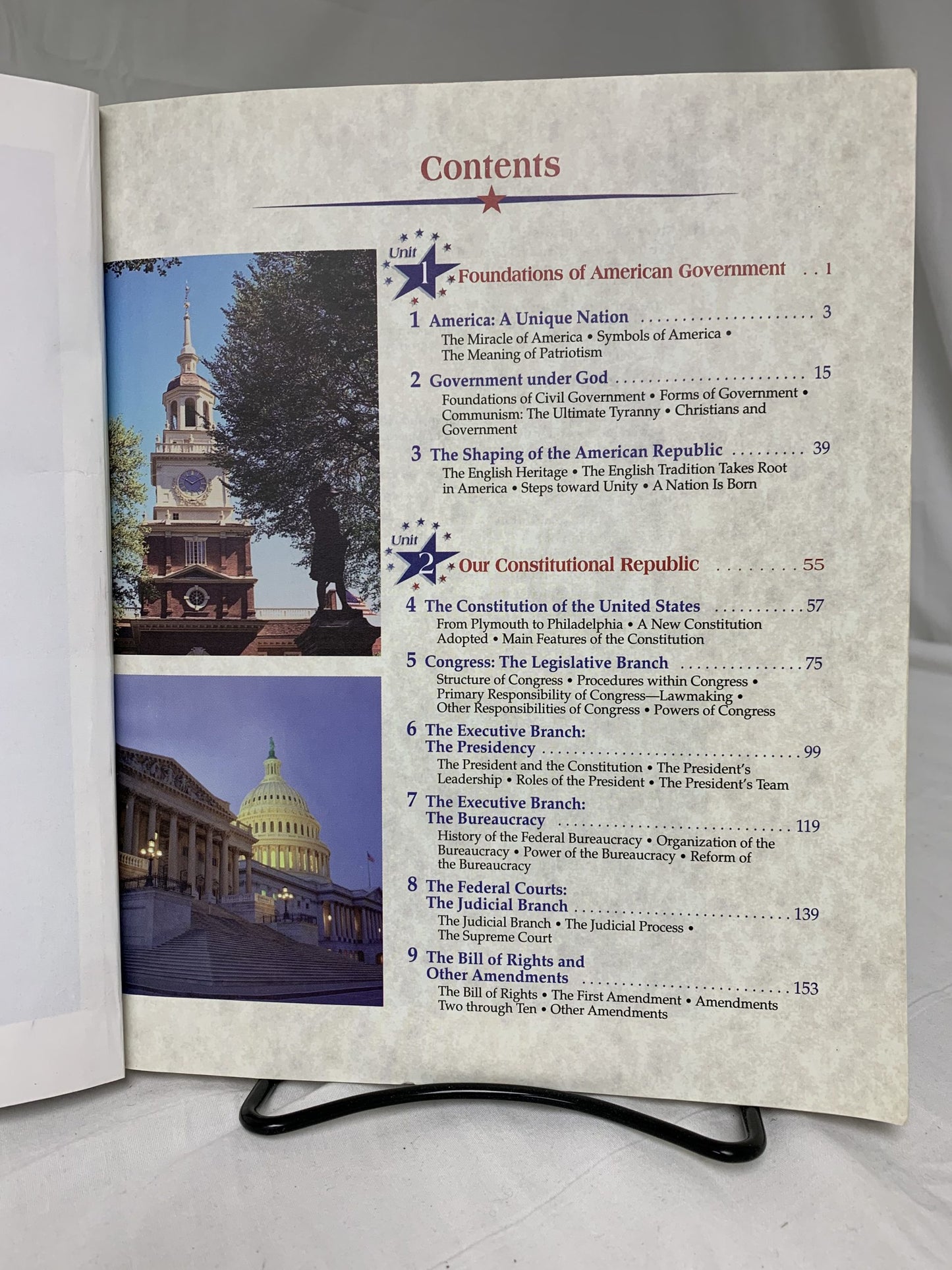 Abeka American Government (2nd Ed.) Set of 3