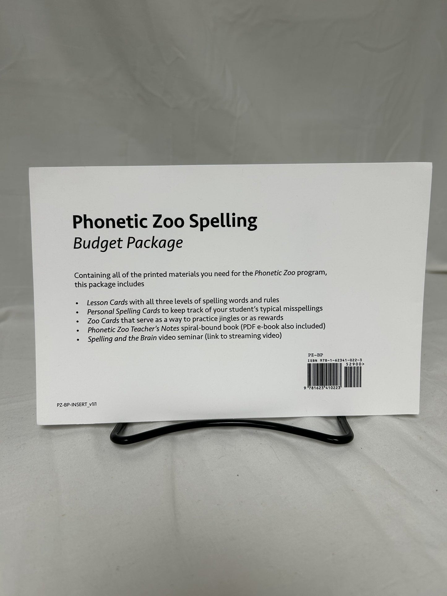 Phonetic Zoo Spelling Budget Package