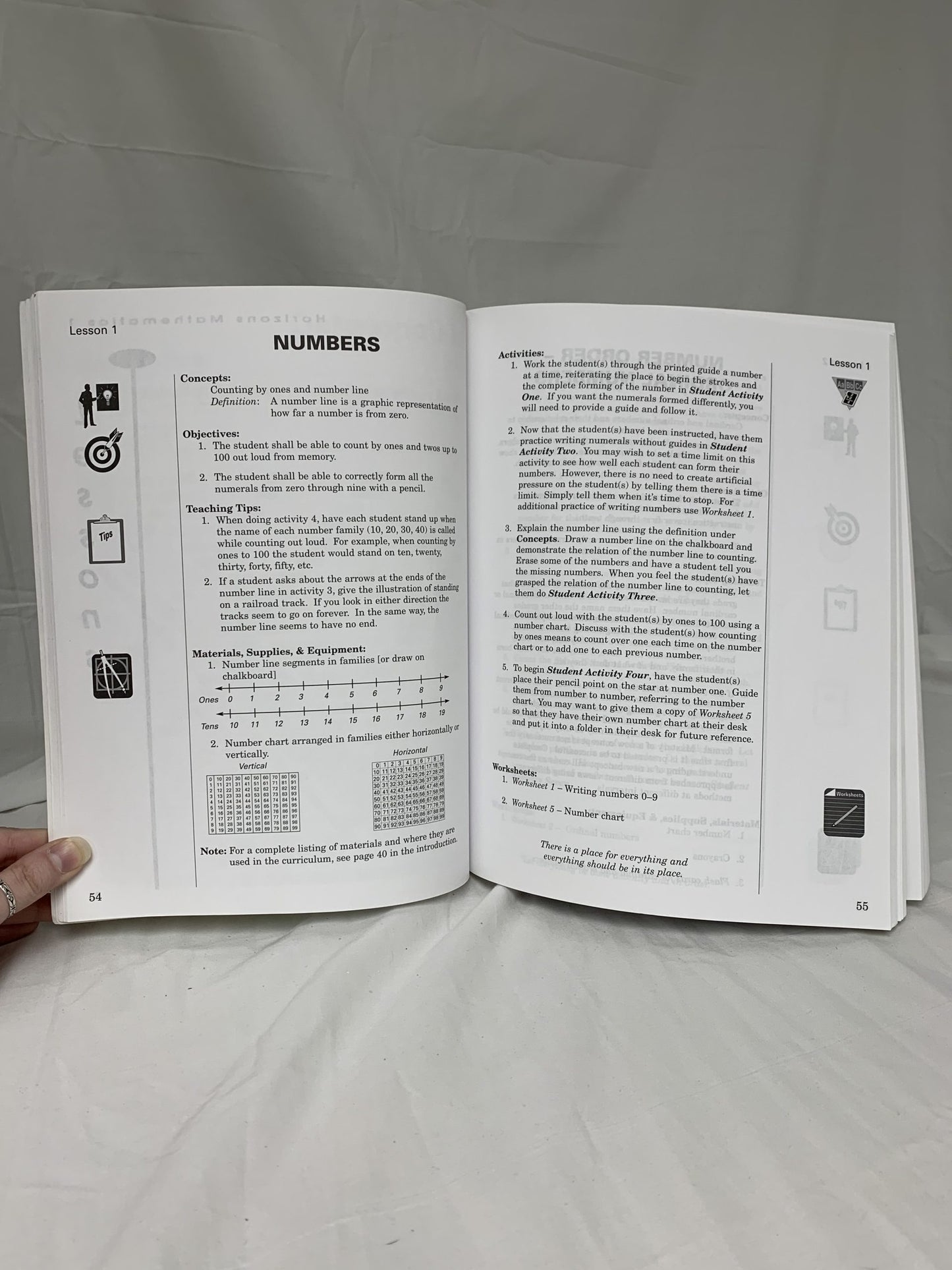 Horizons Math Grade 1 Teacher's Guide (in 1 book)