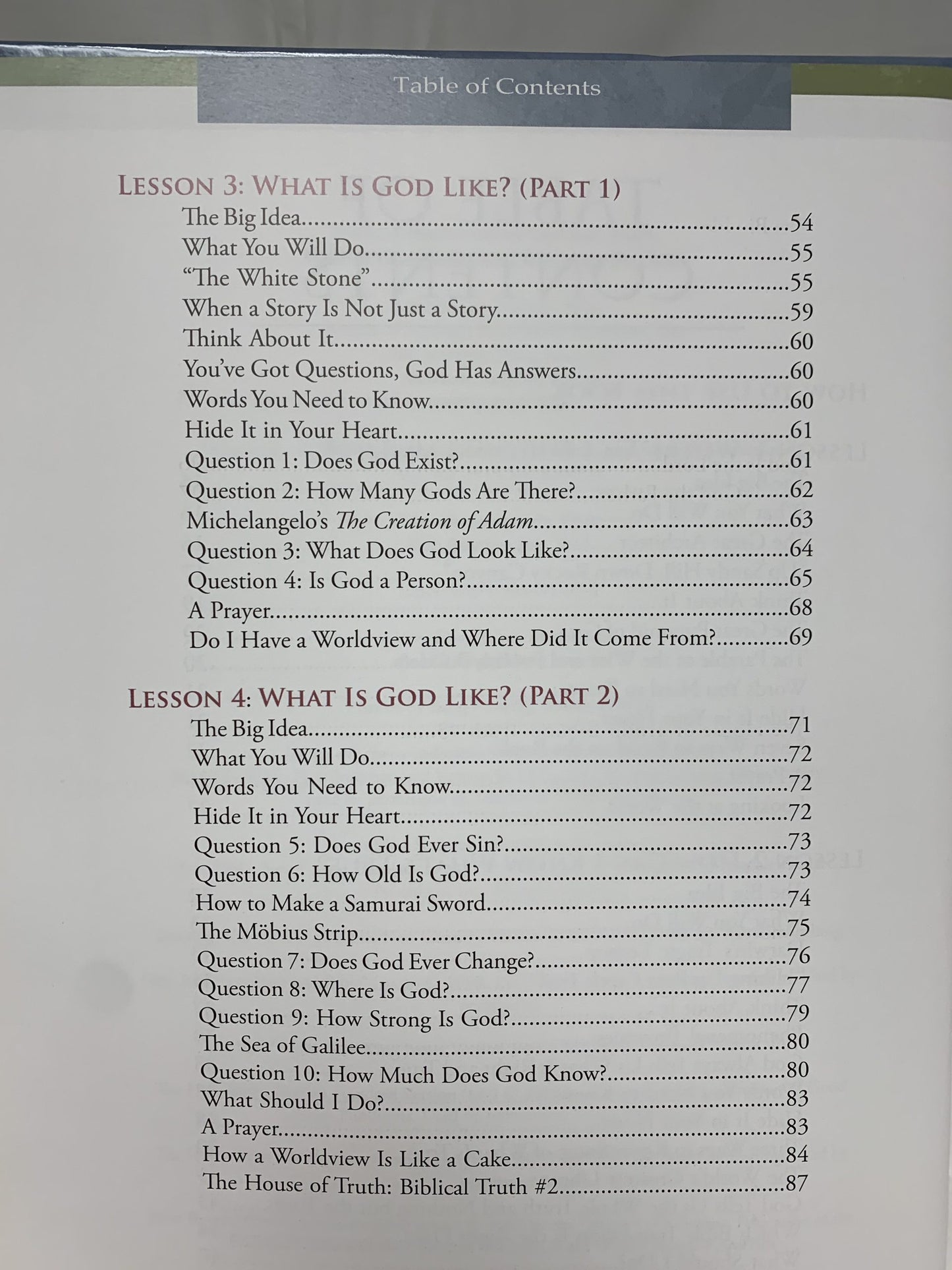 Who Is God? Textbook