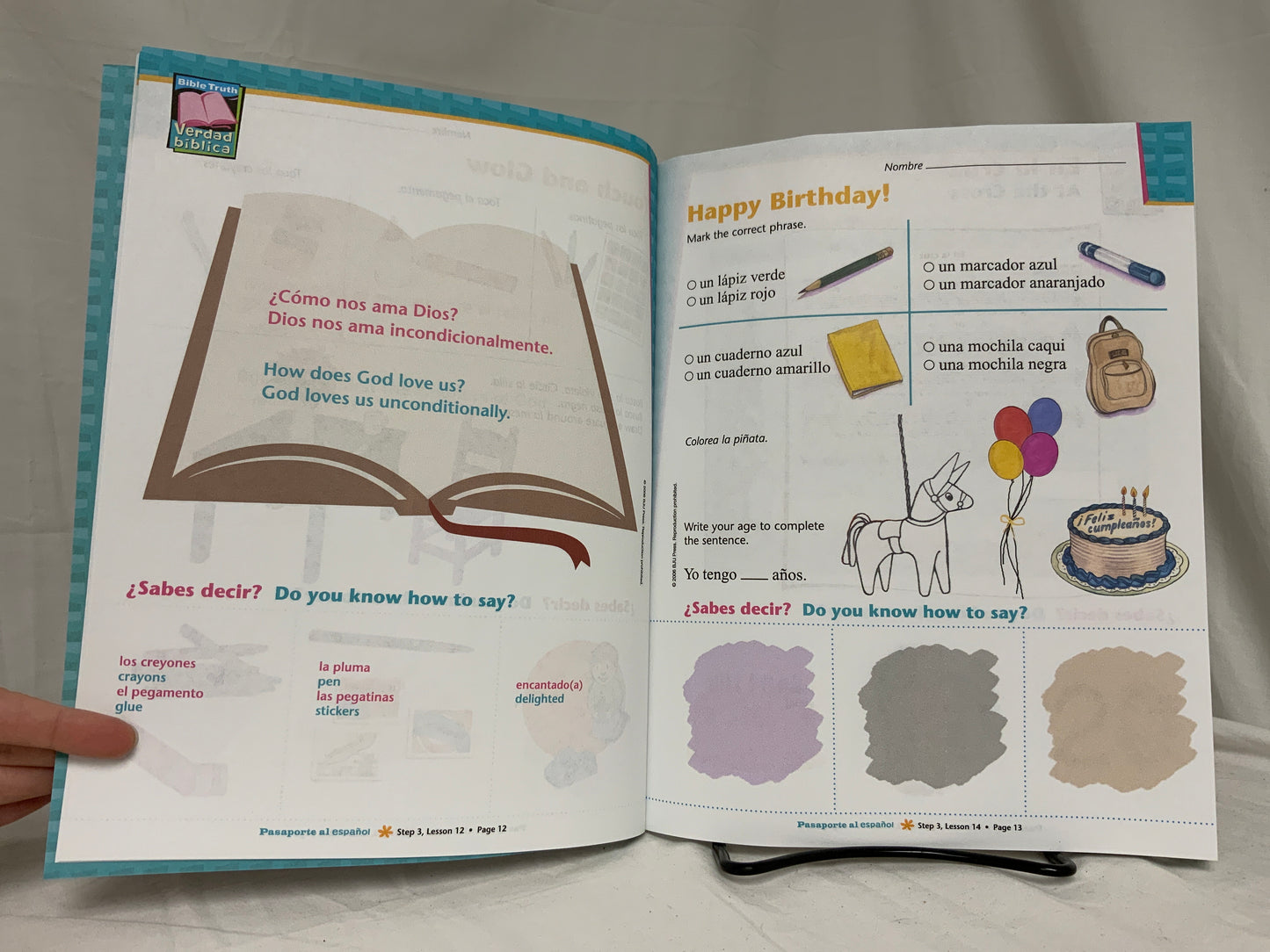BJU Pasaporte al Español Kit A Worktext Step 3