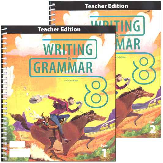 Writing & Grammar 8 Teacher Edition (4th ed.)